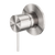 Nero Mecca Shower Mixer 80mm Plate Brushed Nickel