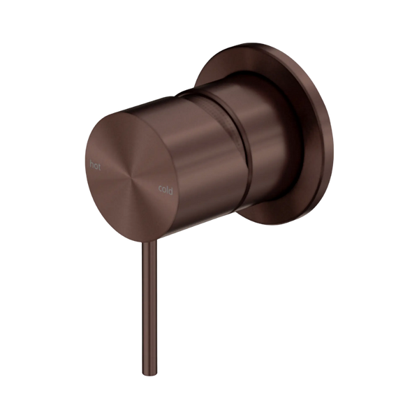 Nero Mecca Shower Mixer 60mm Plate (Complete Kit) Rome Bronze Lead Free