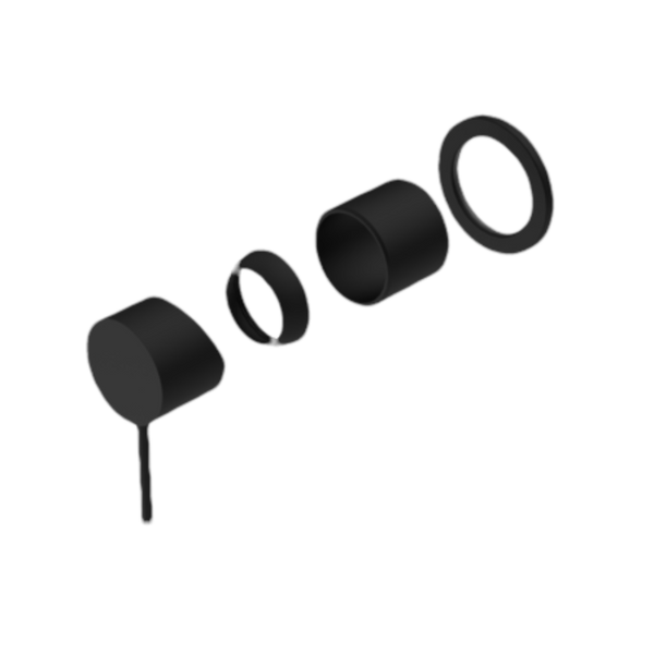 Nero Mecca Shower Mixer 60mm (Trim Kit Only) Matte Black