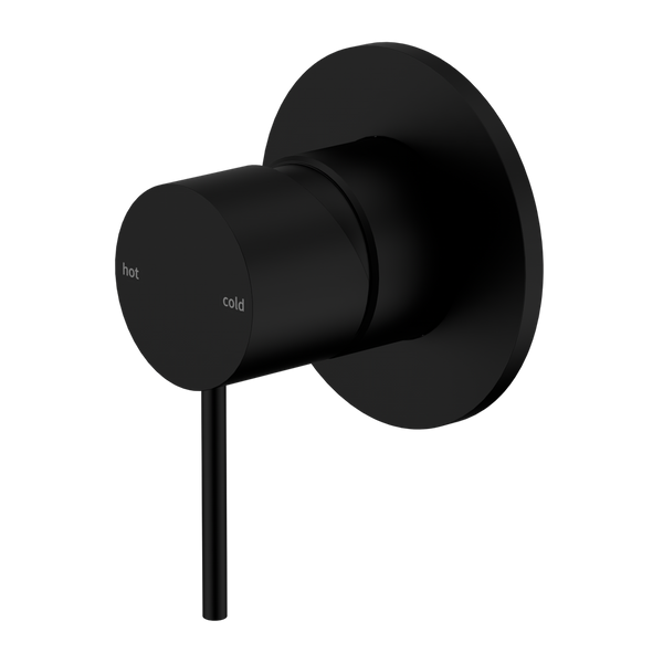 Nero Mecca Shower Mixer 80mm Plate Matte Black