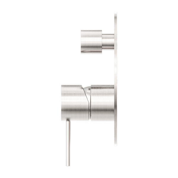Nero Mecca Shower Mixer with Divertor Brushed Nickel