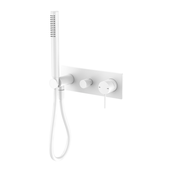 Nero Mecca Shower Mixer Divertor System Matte White