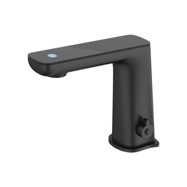 Nero Claudia Sensor Mixer with Black Top Display Matte Black
