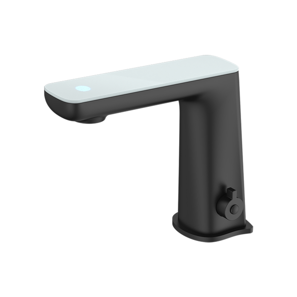 Nero Claudia Sensor Mixer with White Top Display Matte Black