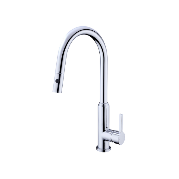 Nero Pearl Pull Out Sink Mixer With Veggie Spray Function Chrome