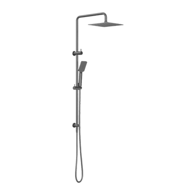 Nero Square Project Twin Shower Gunmetal