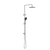 Nero Round Project Twin Shower 4 Star Rating Chrome