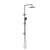 Nero Round Project Twin Shower 4 Star Rating Gun Metal