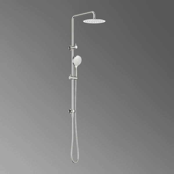 Nero Dolce II Twin Shower Brushed Nickel