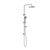 Nero Project Twin Shower Set Chrome