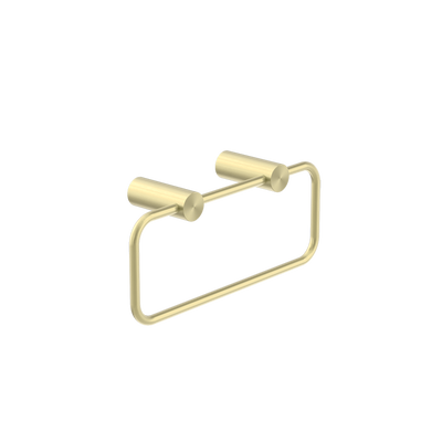 New Mecca Towel Ring Brushed Gold