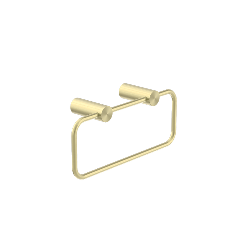 New Mecca Towel Ring Brushed Gold
