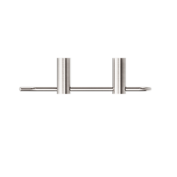 Nero New Mecca Hand Towel Rail Brushed Nickel
