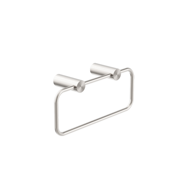 Nero New Mecca Towel Ring Brushed Nickel