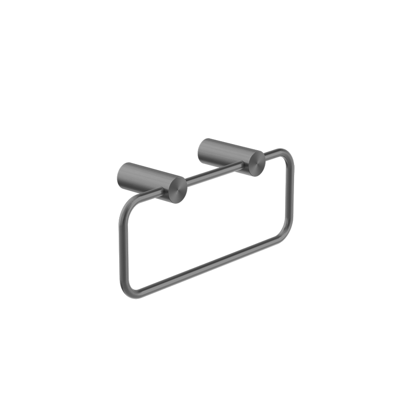 New Mecca Towel Ring Brushed Gunmetal