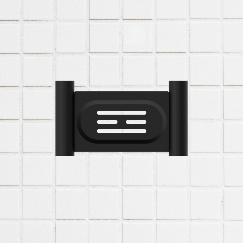 New Mecca Soap Dish Holder Matte Black