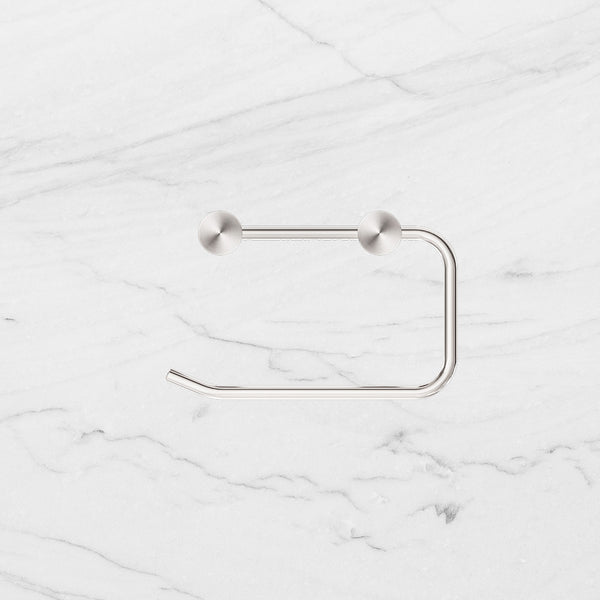 Nero New Mecca Toilet Roll Holder Brushed Nickel