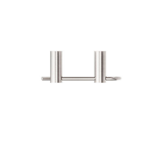 Nero New Mecca Toilet Roll Holder Brushed Nickel