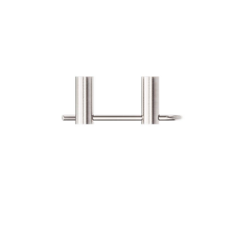 New Mecca Toilet Roll Holder Brushed Nickel