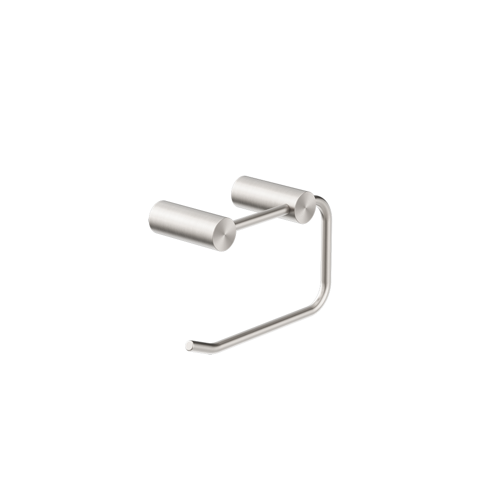 New Mecca Toilet Roll Holder Brushed Nickel