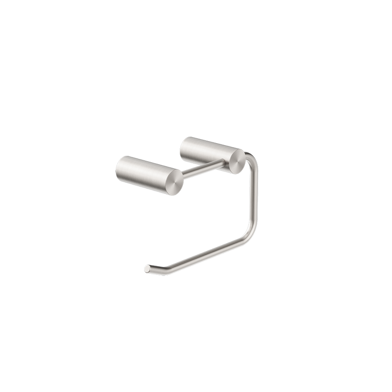 New Mecca Toilet Roll Holder Brushed Nickel