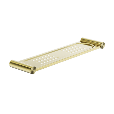 Nero New Mecca Metal Shower Shelf Brushed Gold