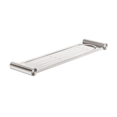 New Mecca Metal Shower Shelf Brushed Nickel
