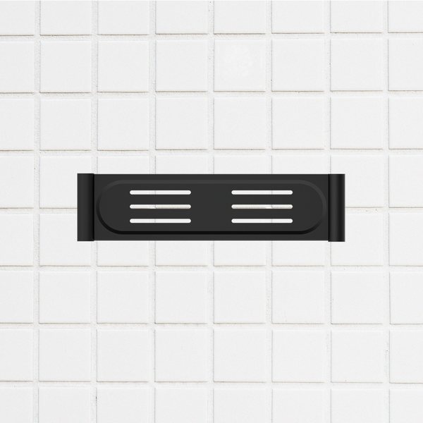 Nero New Mecca Metal Shower Shelf Matte Black