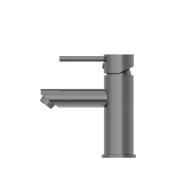 Nero Dolce Basin Mixer Straight Spout Brushed Gunmetal