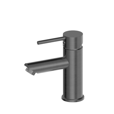 Nero Dolce Basin Mixer Straight Spout Brushed Gunmetal
