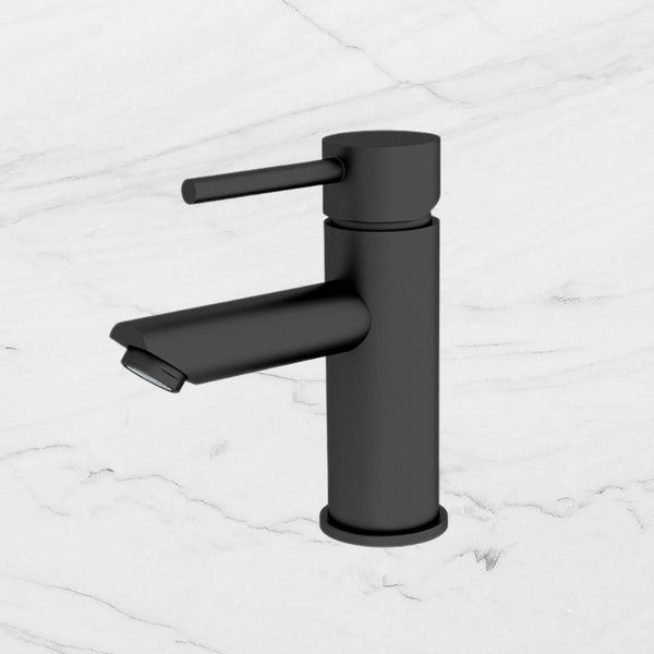 Nero Dolce Basin Mixer Straight Spout Matte Black