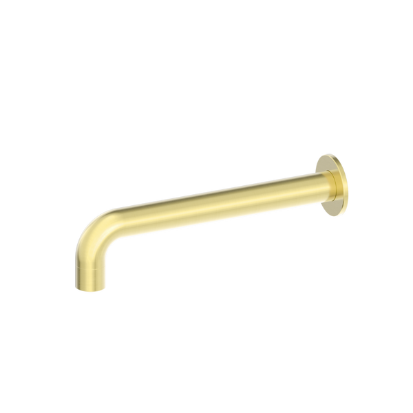 Nero Dolce Basin Bath Spout Only 215mm Brushed Gold