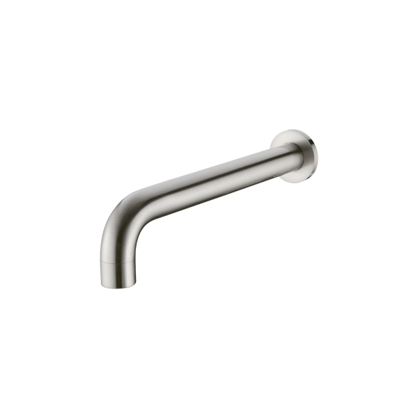 Nero Dolce Basin Bath Spout Only 215mm Brushed Nickel