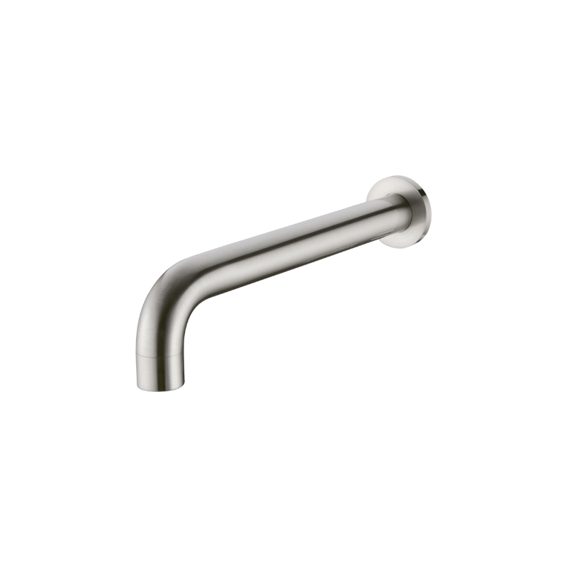 Dolce Basin Bath Spout Only 215mm Brushed Nickel
