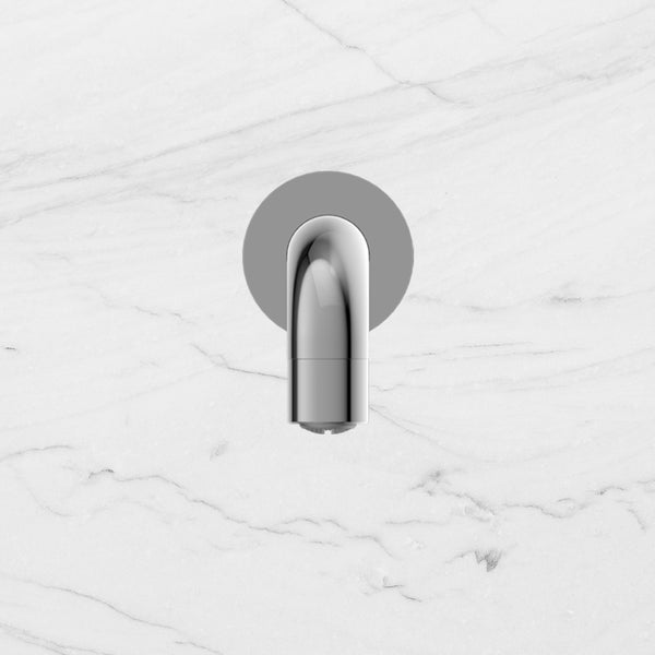 Nero Dolce Basin Bath Spout Only 215mm Chrome