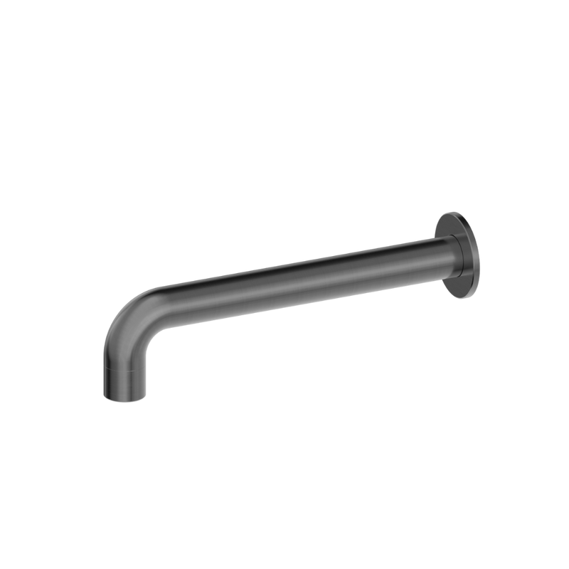 Dolce Basin Bath Spout Only 215mm Brushed Gunmetal