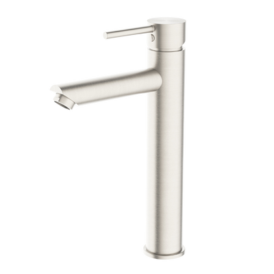 Dolce Tall Basin Mixer Brushed Nickel