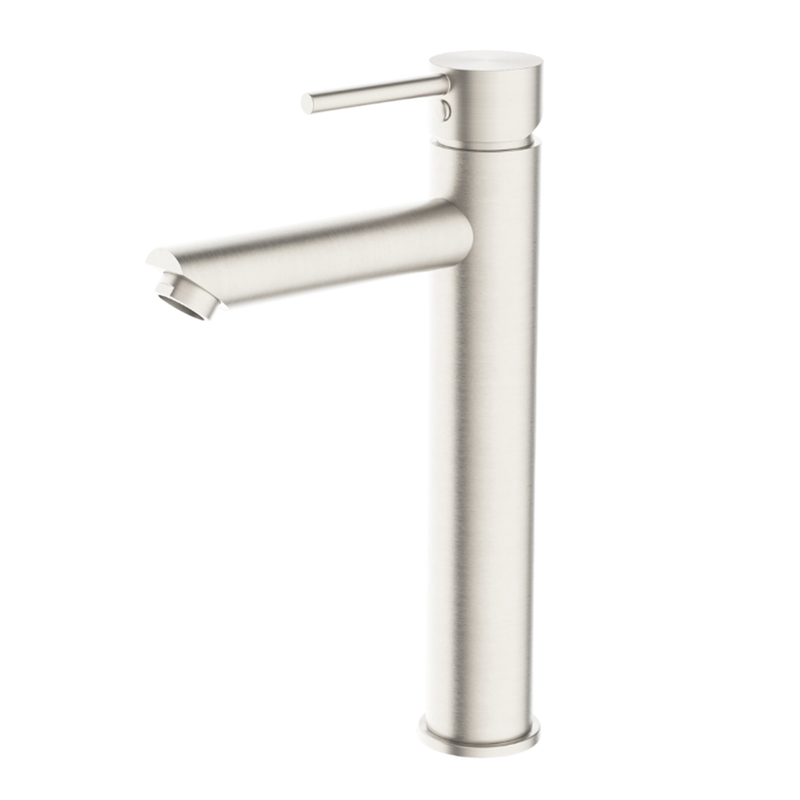 Dolce Tall Basin Mixer Brushed Nickel