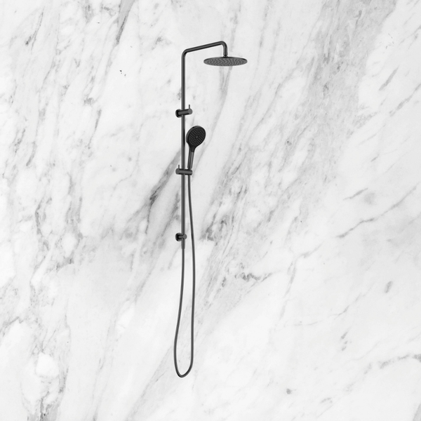 Nero Round Twin Shower with Air Shower II Gunmetal