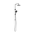 Nero Round Twin Shower with Air Shower II Gunmetal