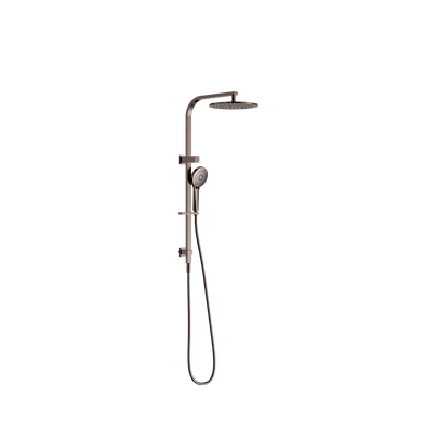 Nero Bianca Twin Shower Brushed Bronze