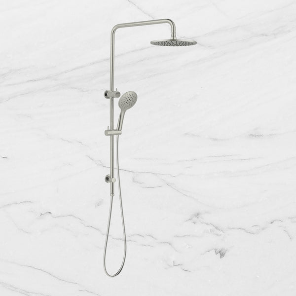 Nero Dolce Shower Set Brushed Nickel