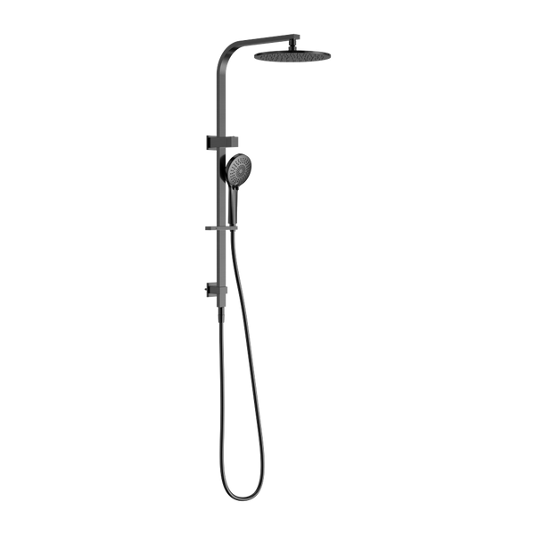 Nero Bianca Twin Shower Gunmetal