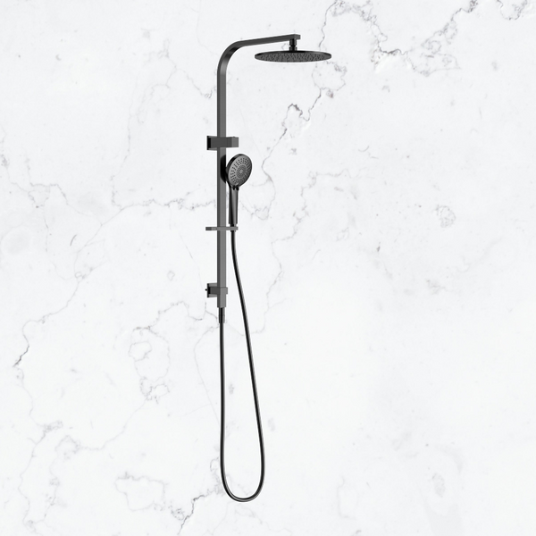 Nero Bianca Twin Shower Gunmetal