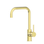 Dolce Square Kitchen Mixer Brushed Gold