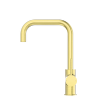 Dolce Square Kitchen Mixer Brushed Gold