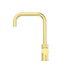 Dolce Square Kitchen Mixer Brushed Gold