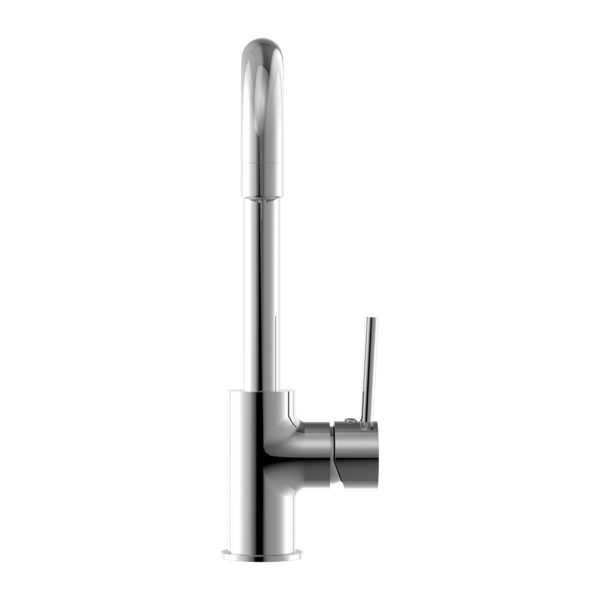 Nero Dolce Square Kitchen Mixer Chrome