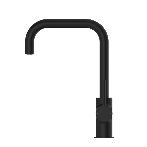 Nero Dolce Square Kitchen Mixer Matte Black
