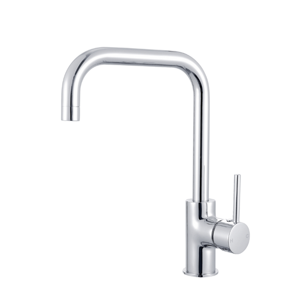 Nero Dolce Square Kitchen Mixer Chrome